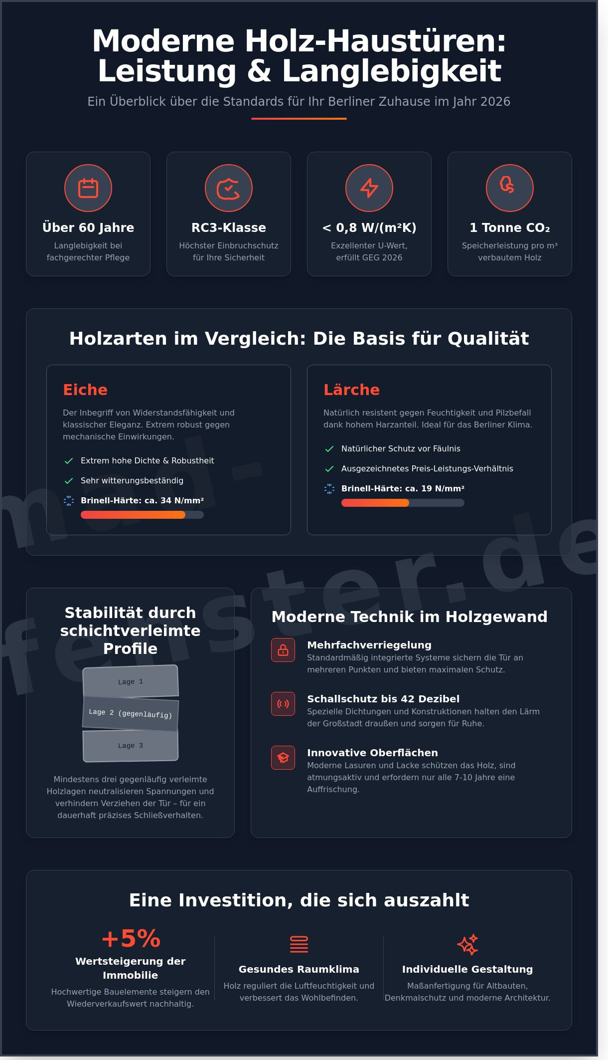 Holz-Haustüren in Berlin: Ästhetik, Sicherheit & Handwerkskunst 2026